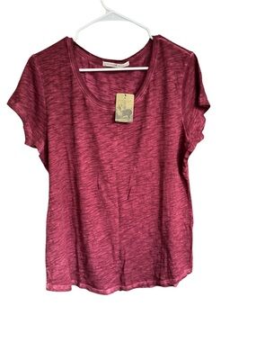Peruvian Connection port  Vintage Wash Crewneck Tee size large
New